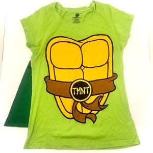 TMNT Nickelodeon T-shirt WITH Detachable C…